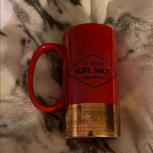 NWOT Sure Shot Magnum Red Mug